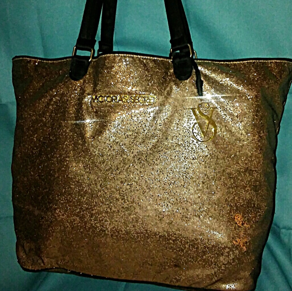 Victoria Secret Glitter Tote